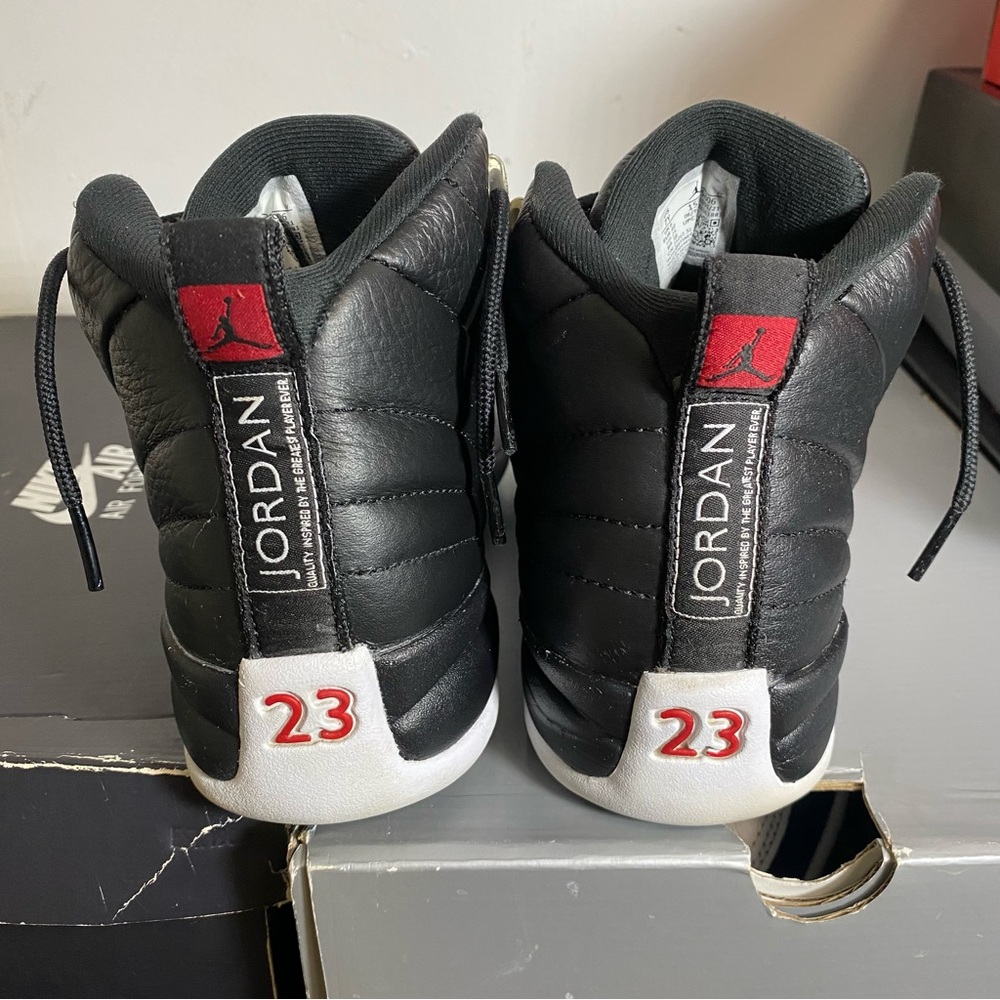 Nike Air Jordan 12 Retro Playoffs  Size 7Y - Picture 7 of 9